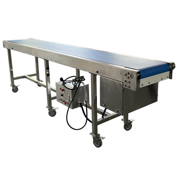 Băng Tải Dây Inox Thực Phẩm (Food Grade Stainless Steel Belt Conveyor ...